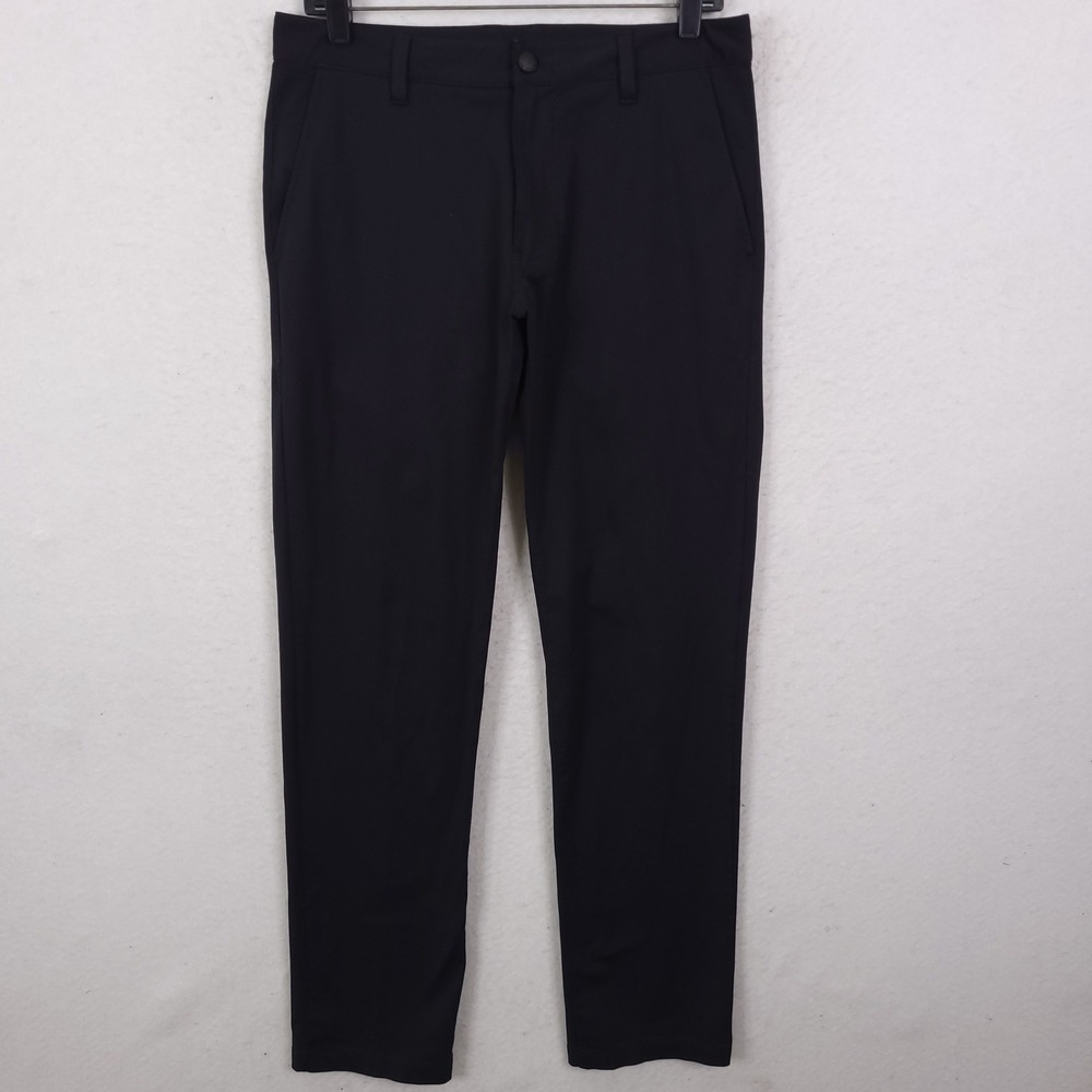 Rhone Commuter Pants Mens Fits 32x31 Black Performance Trousers 100161 Techwear